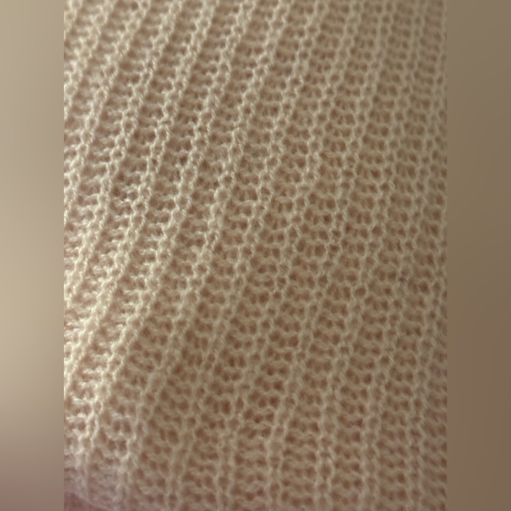 Elder Statesman St Kisser Cap Beanie Hat Baby Pink Ultra Thick Cashmere - Picture 4 of 8